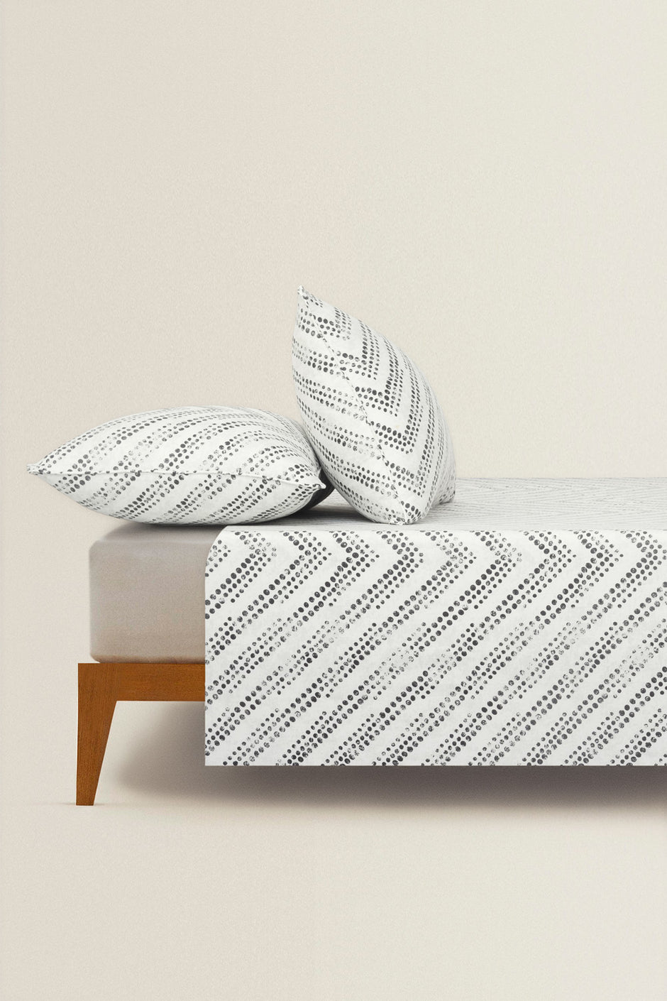 Stippling T-200 Bed Sheet Set