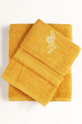 Sun Flower Embroidered Towel