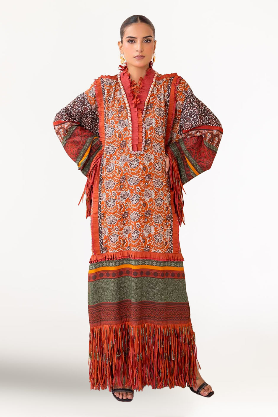 2 Piece Unstitched Printed Lawn Suit TL-52146