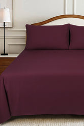 Tawny Port T-150 Dyed Bed Sheet Set