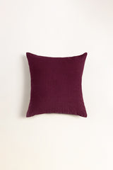 Tawny Port T-150 Seersucker Square Cushion Cover Tawny Port T-150 Seersucker Square Cushion Cover