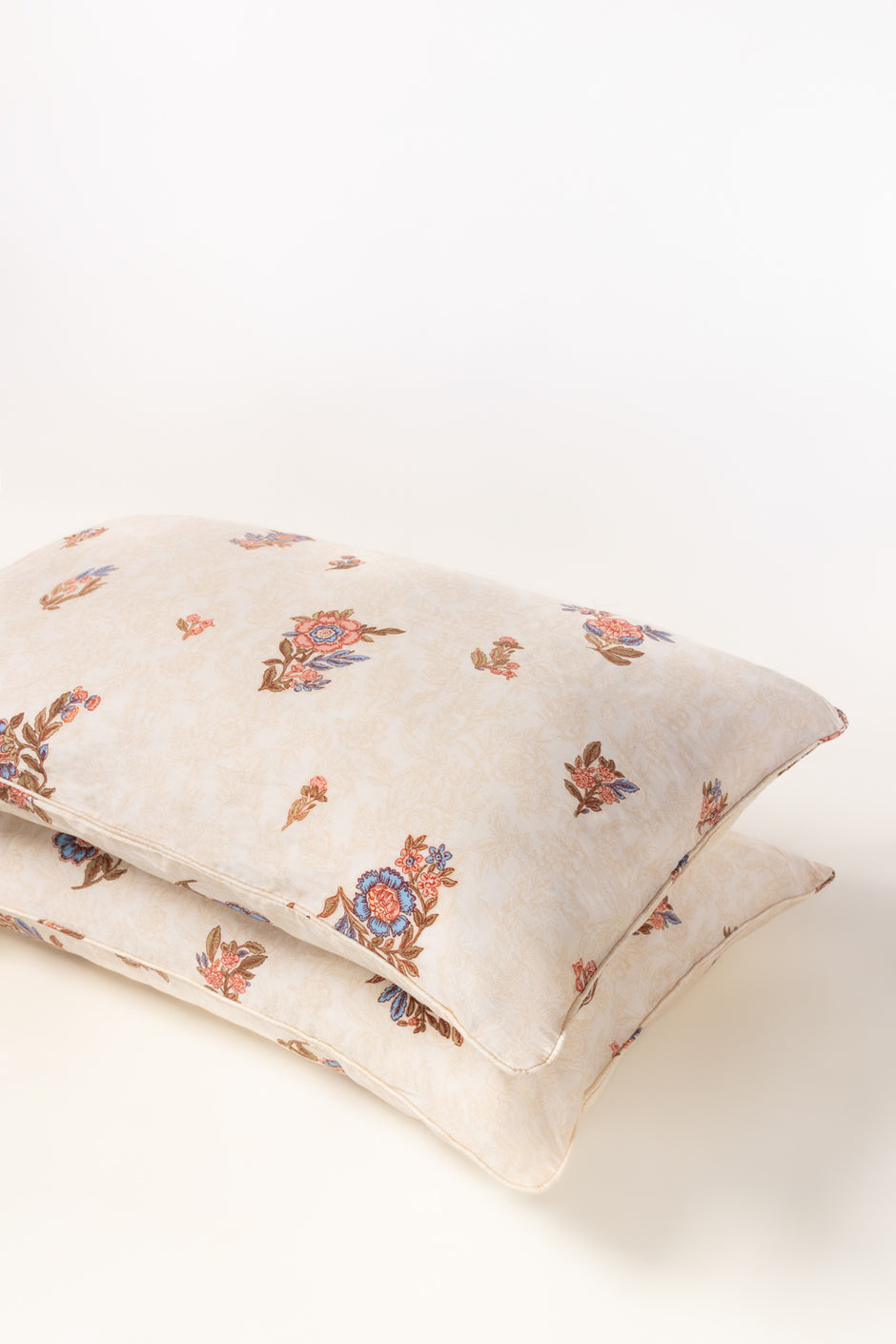 Tea Floral Pillow Cover Set