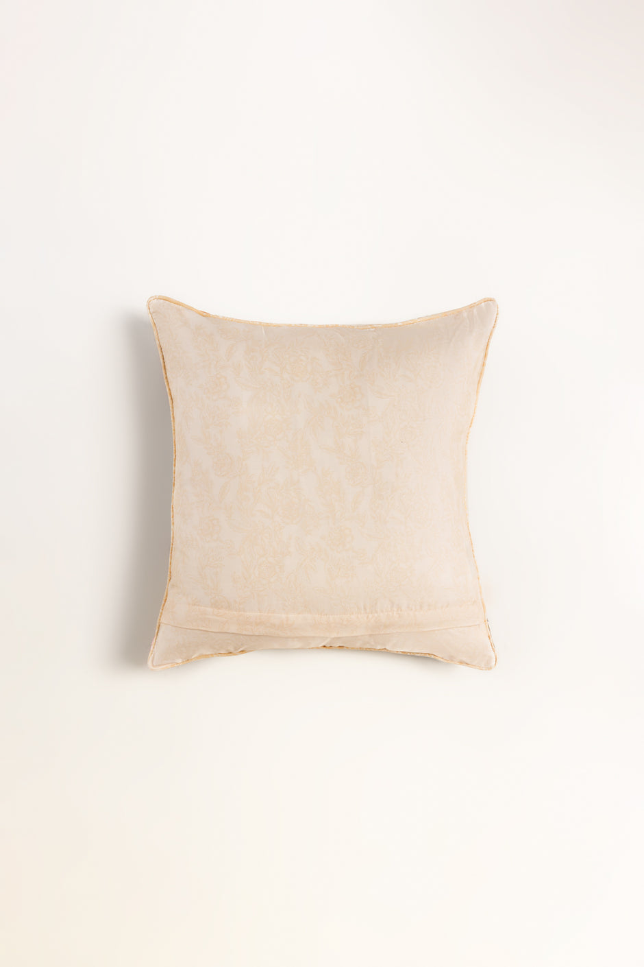 Tea Floral Square Cushion Cover