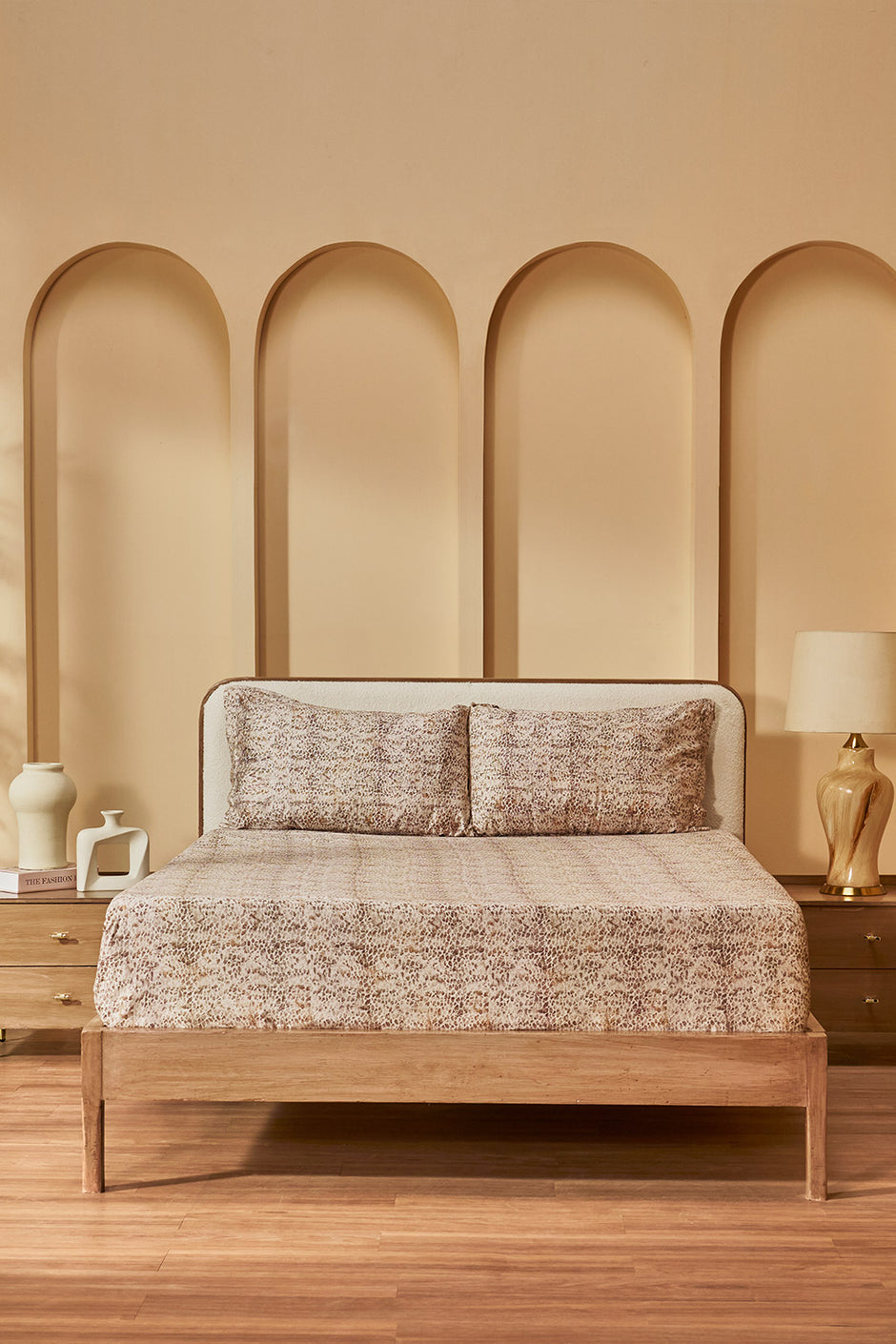 Indus Valley Cotton Terra Luxe Bed Sheet Set
