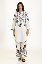 Textured Dobby Printed Co-Ord Set IPST-44752