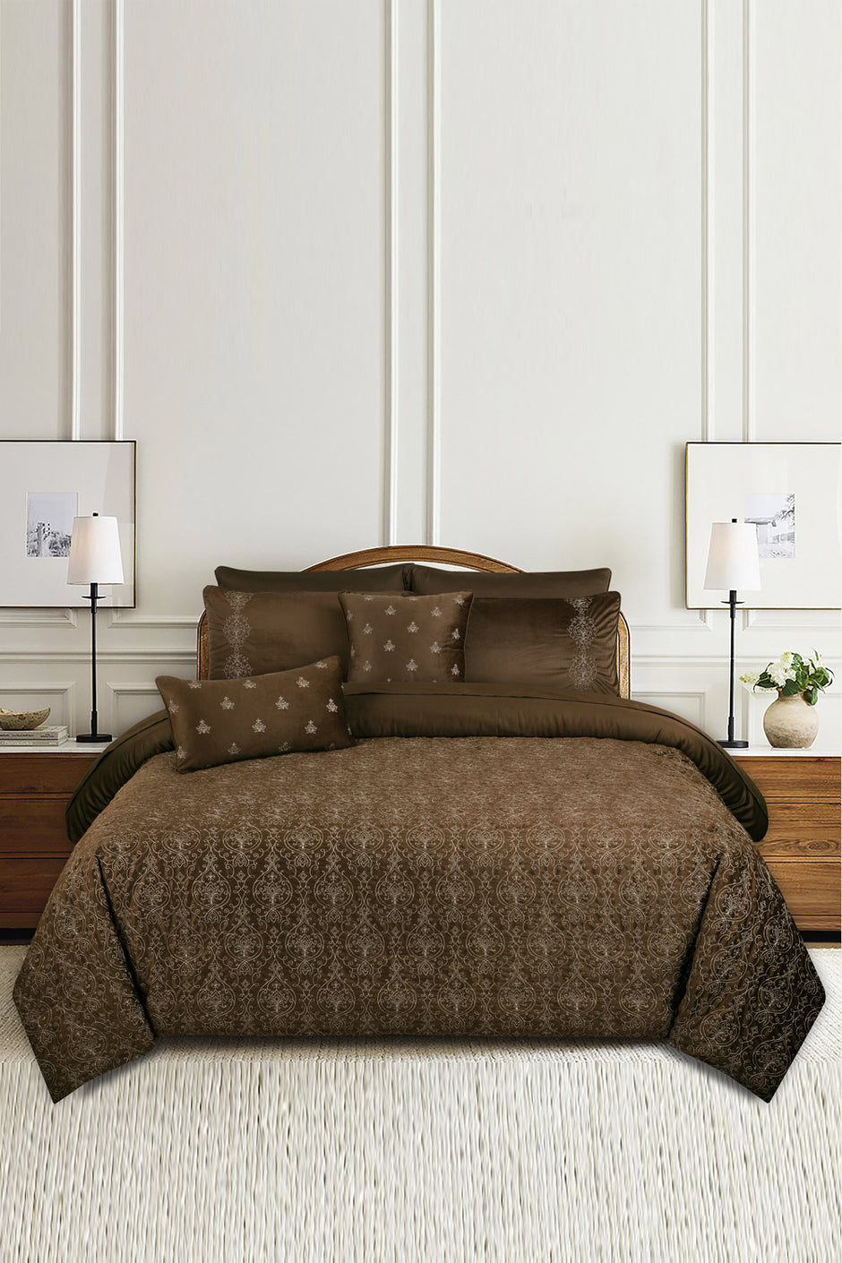 Velvet Complete Bed Set
