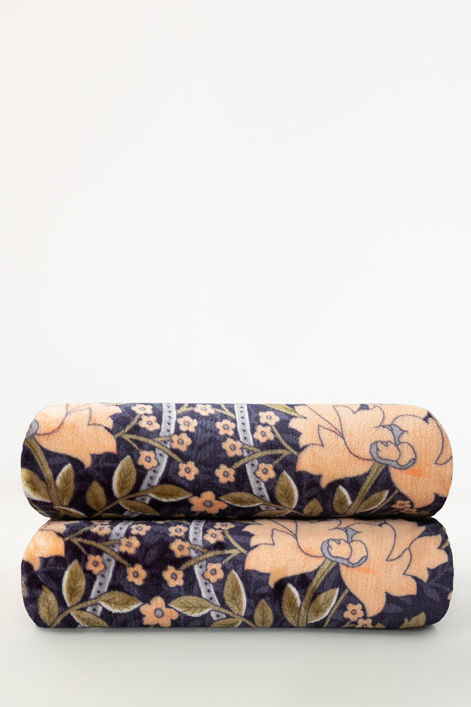 Vintage Flora Embossed Single Ply Fleece