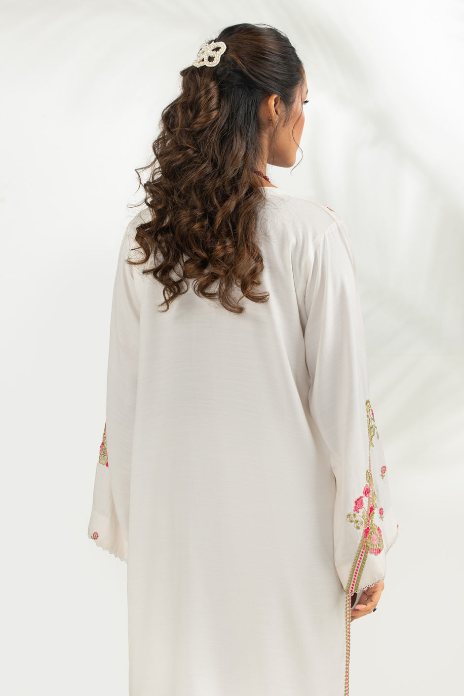 Viscose Rawsilk Embroidered Shirt And Trouser