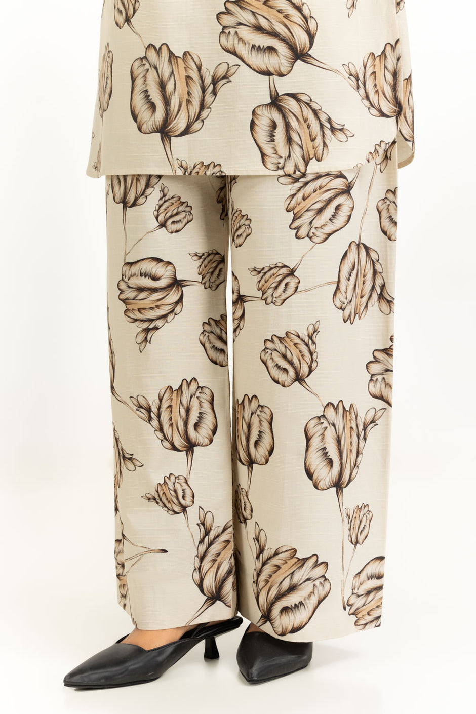 Viscose Slub Printed Co-Ord Set