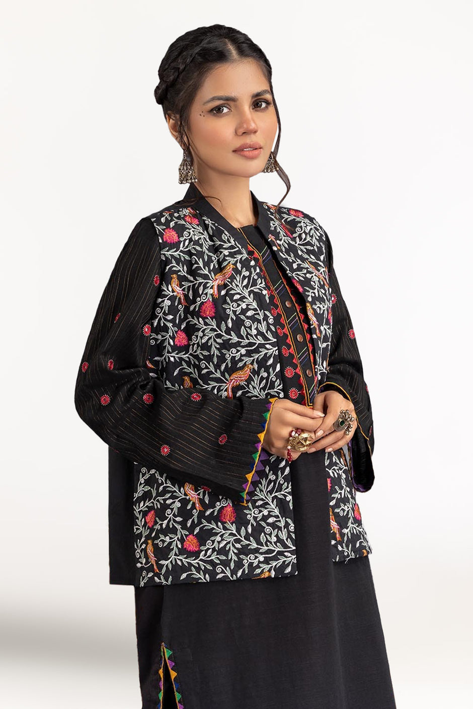 Needle Craft Embroidered Koti