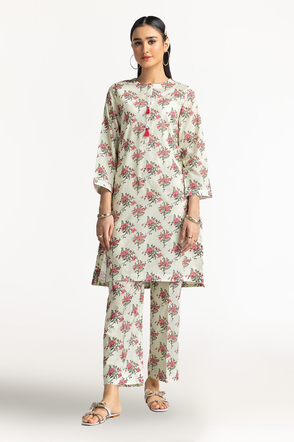 Dobby Printed Co-Ord Set