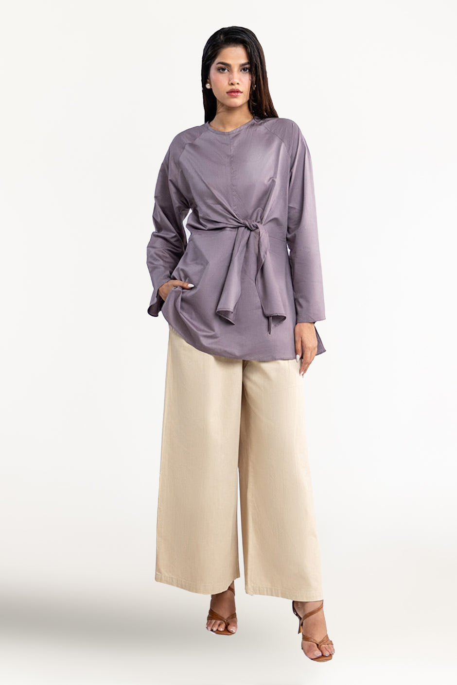 Cotton Viscose Dyed Tunic
