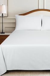 White T-150 Dyed Bed Sheet Set