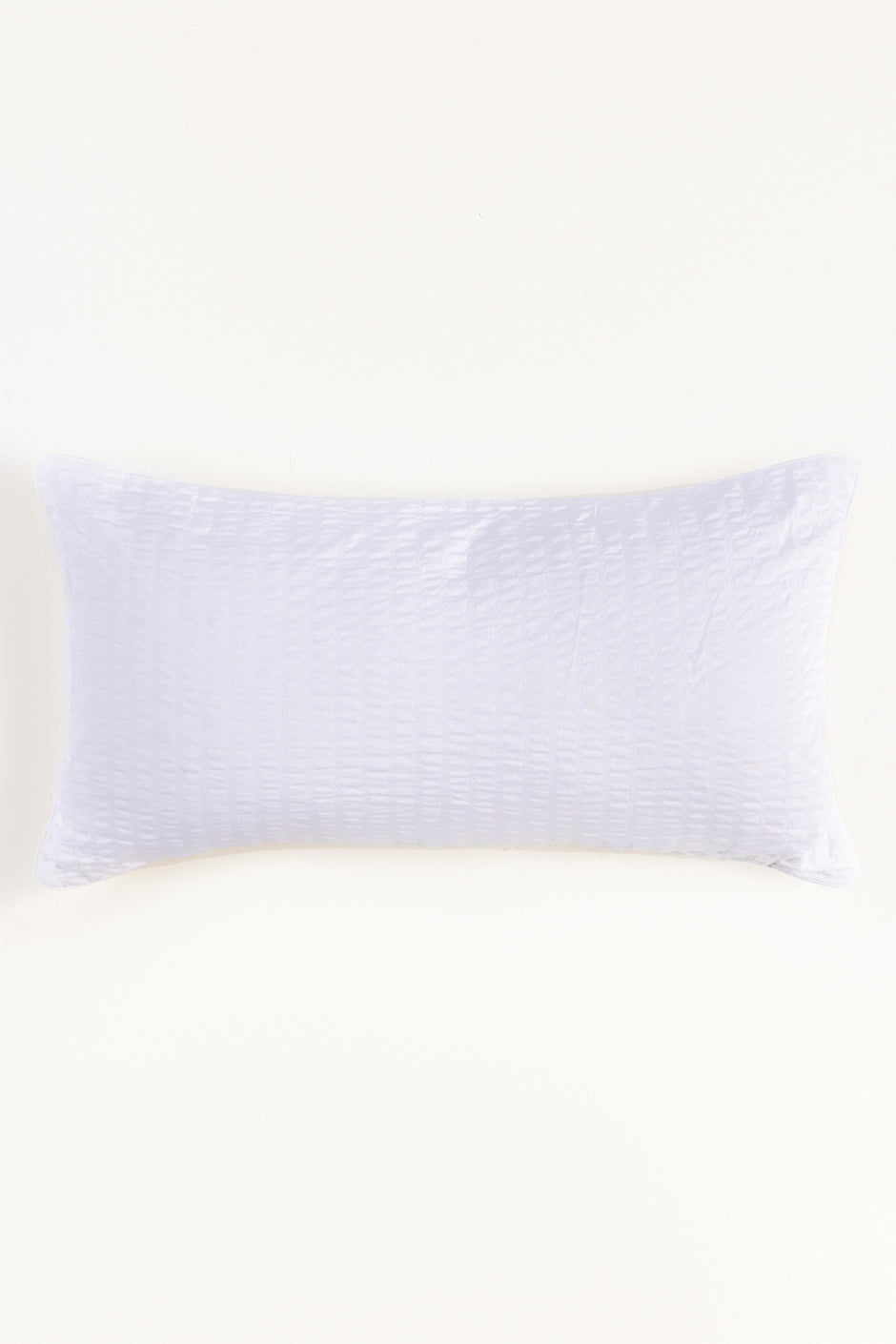 White T-150 Seersucker Deck cushion cover