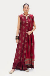 3 Piece Yarn Dyed Jacquard Suit with Shirt and Trouser MJ-52038
