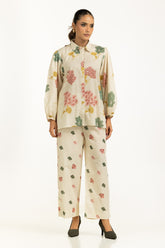 Yarn Lurex Printed Co-Ord Set IUSTTS-1284