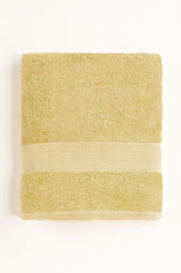 Yellow Dyed Bath Towel