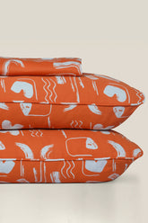 Abstract T-200 Bed Sheet Set