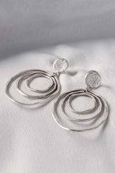 Abstract Silver Earrings IFA-ER-032