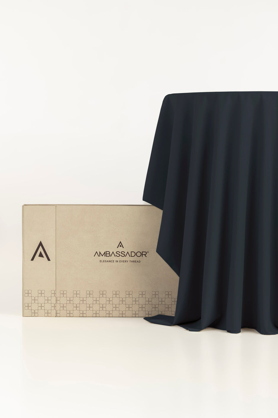 AMBASSADOR PEACH Unstitched Fabric Blended with Gift Box