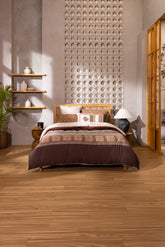 Amber Brown T-150 Quilt Cover Set