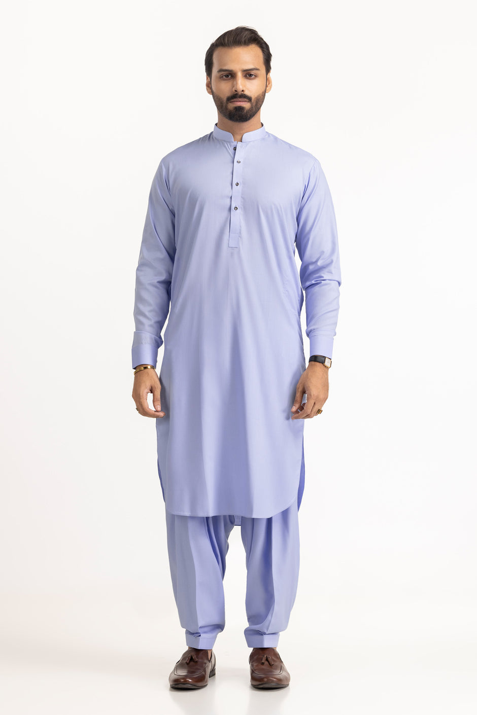 Anmol Unstitched Fabric Blended-N