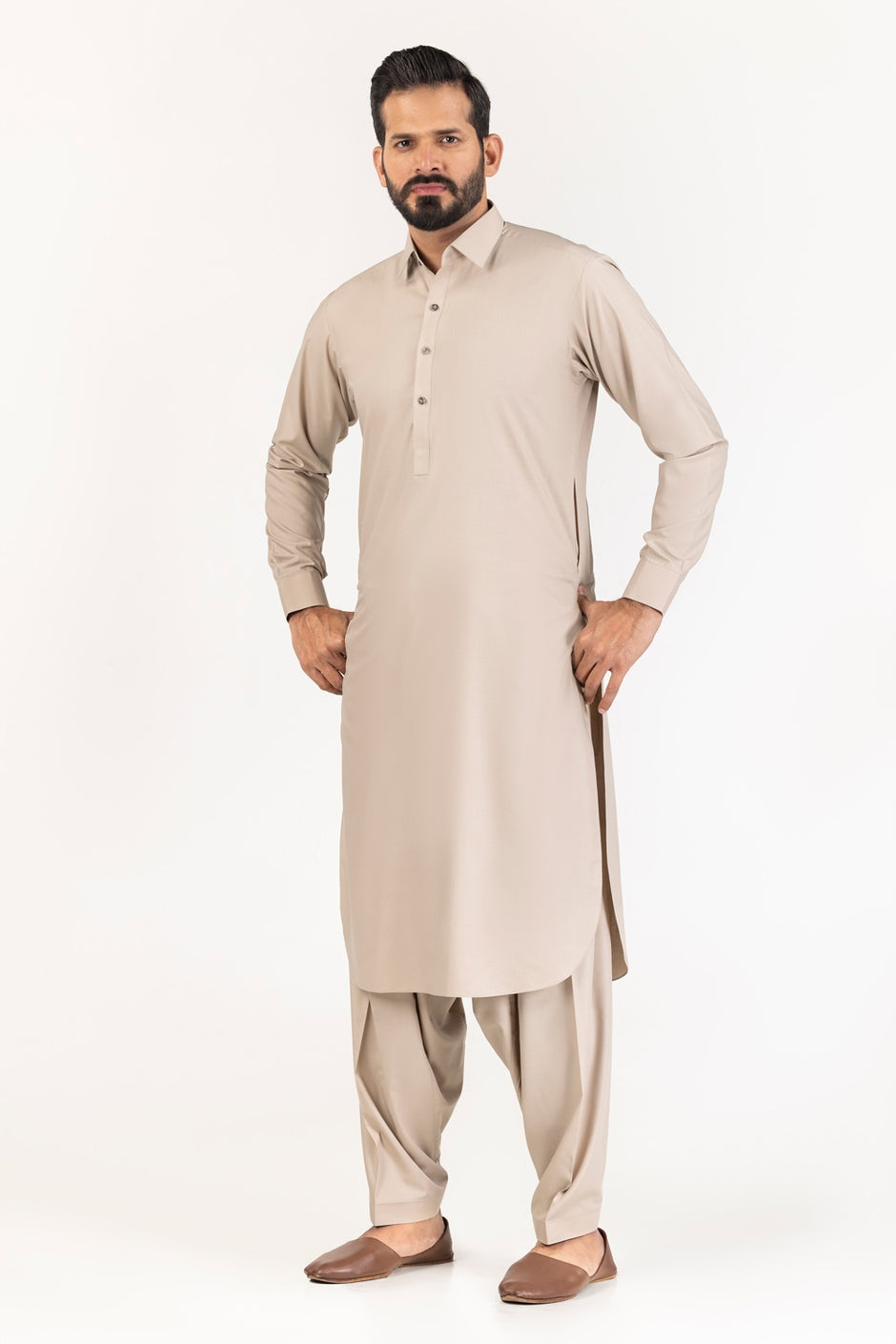 Anmol Unstitched Fabric Blended