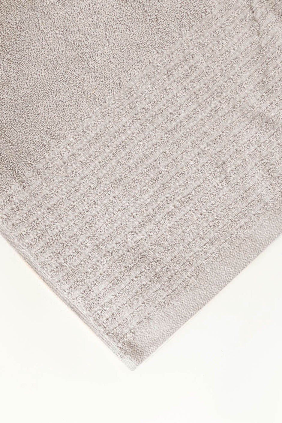 Ash Lilac Combed Towel Plain
