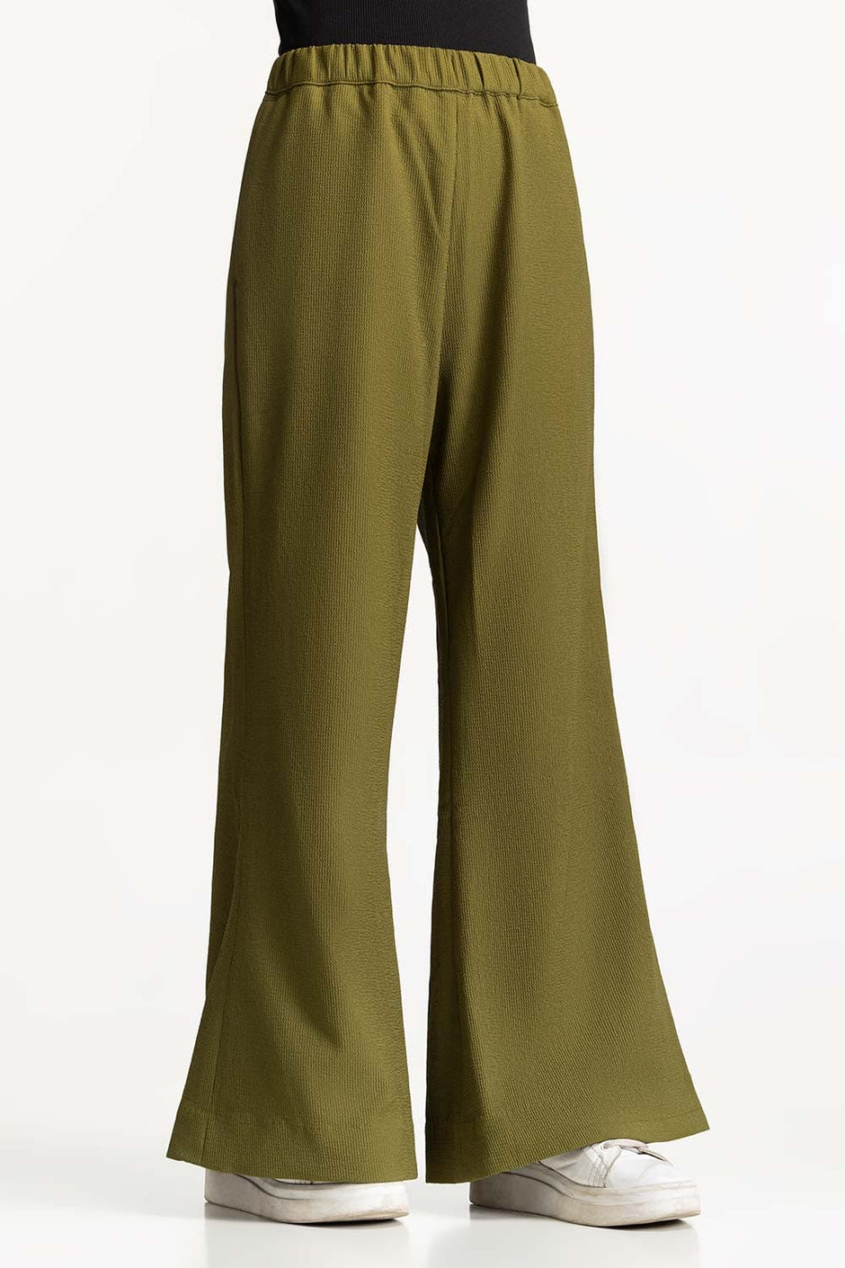 Basic Flared Trousers