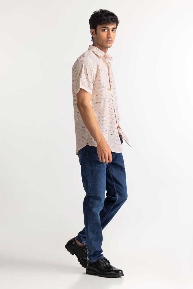 Beige Digital Printed Casual Shirt MN-CS-PD23-001