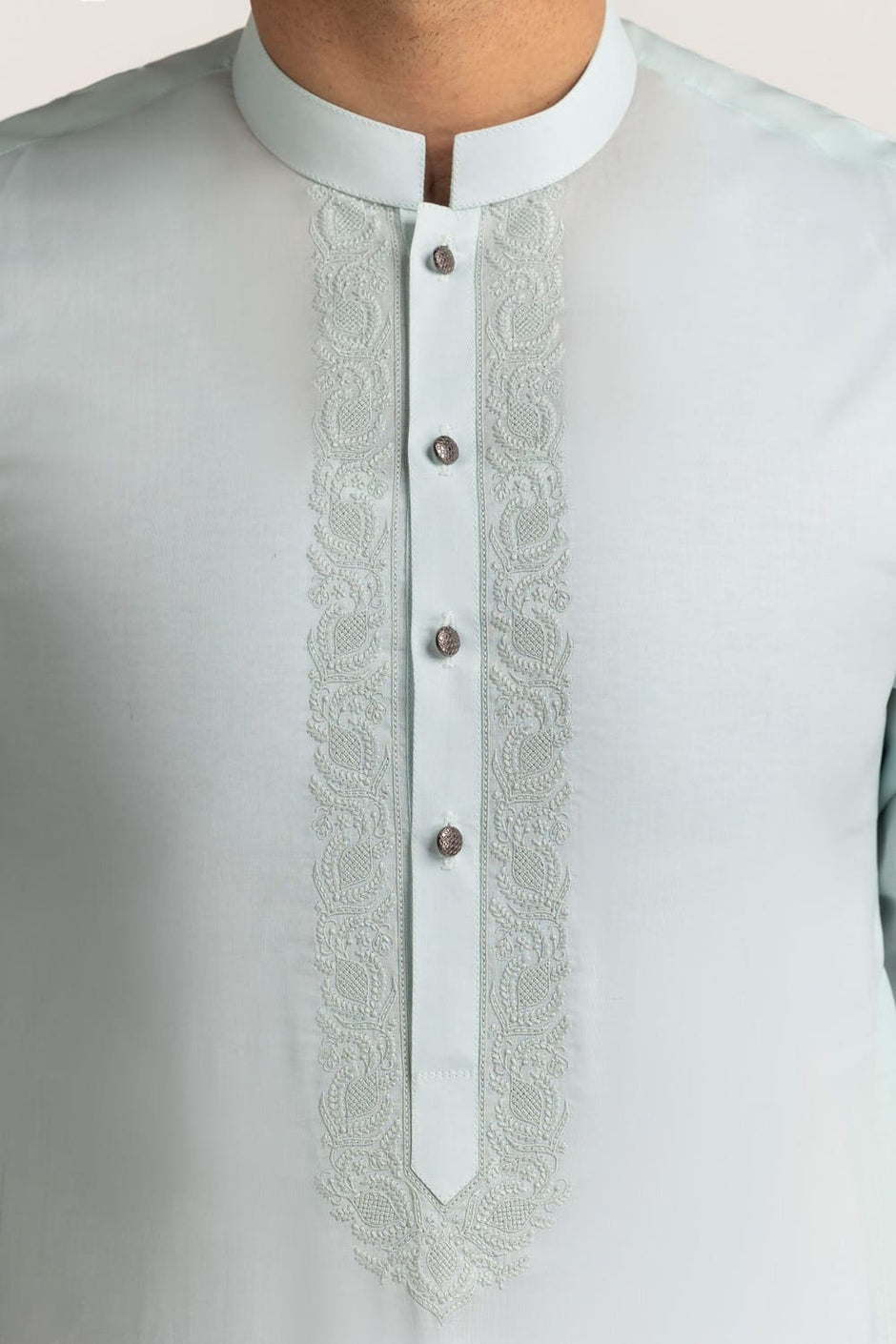 Embroidered Collection FD C001 Unstitched Fabric Cotton with Gift Box