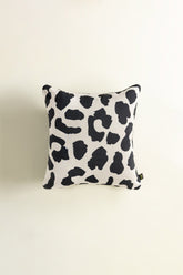 Black Strokes Digital Printed Cushion Cover