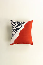 Black Waves Digital Printed Cushion Cover