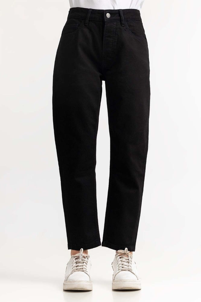 Black Basic Denim Jeans WM-JNS-SS24-005