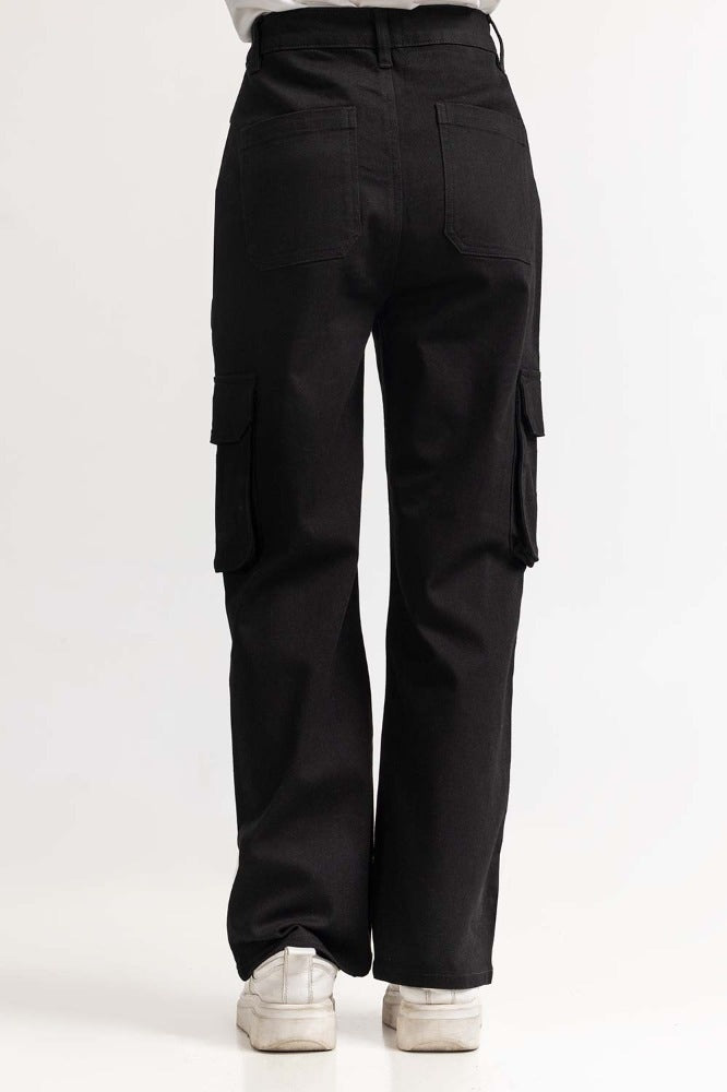 Black Basic Denim Jeans WM-JNS-SS24-019