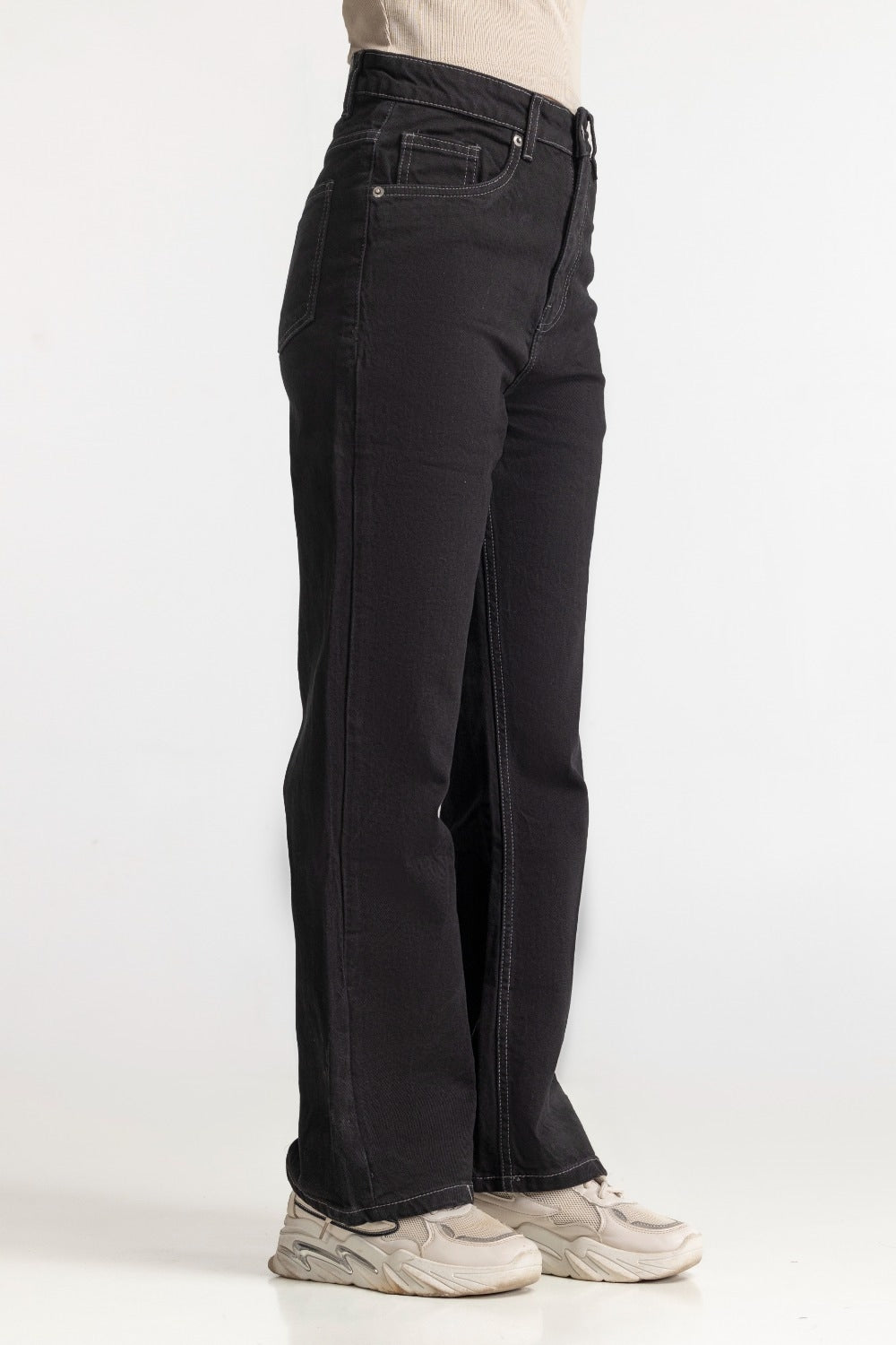 Black Basic Jeans WM-JNS-SS24-014