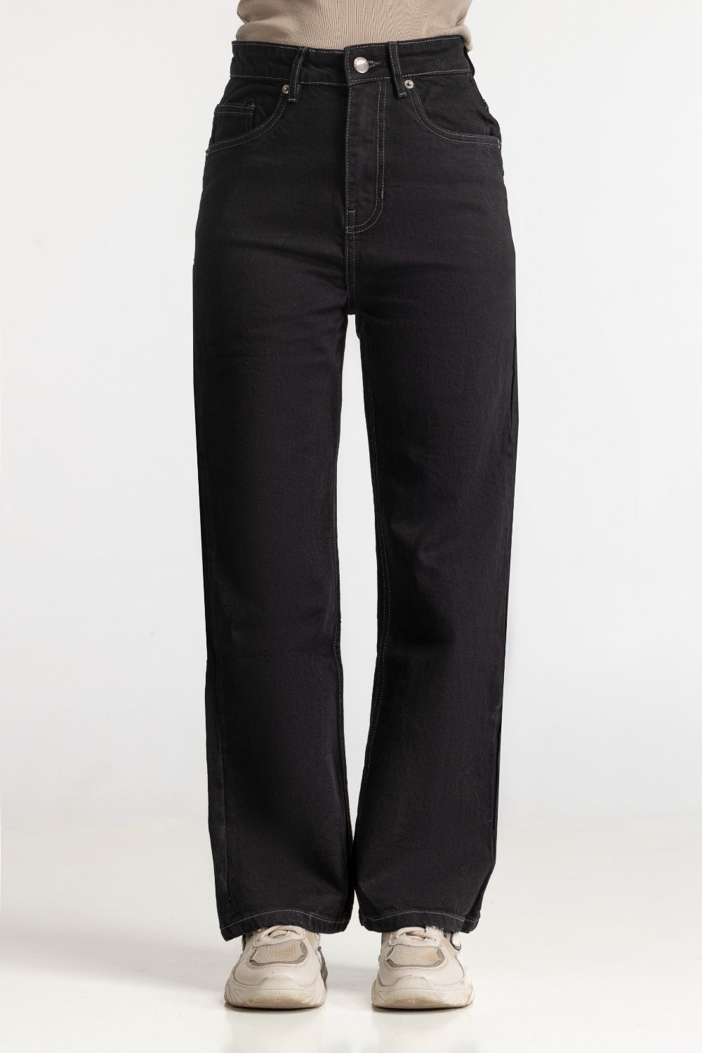Black Basic Jeans WM-JNS-SS24-014