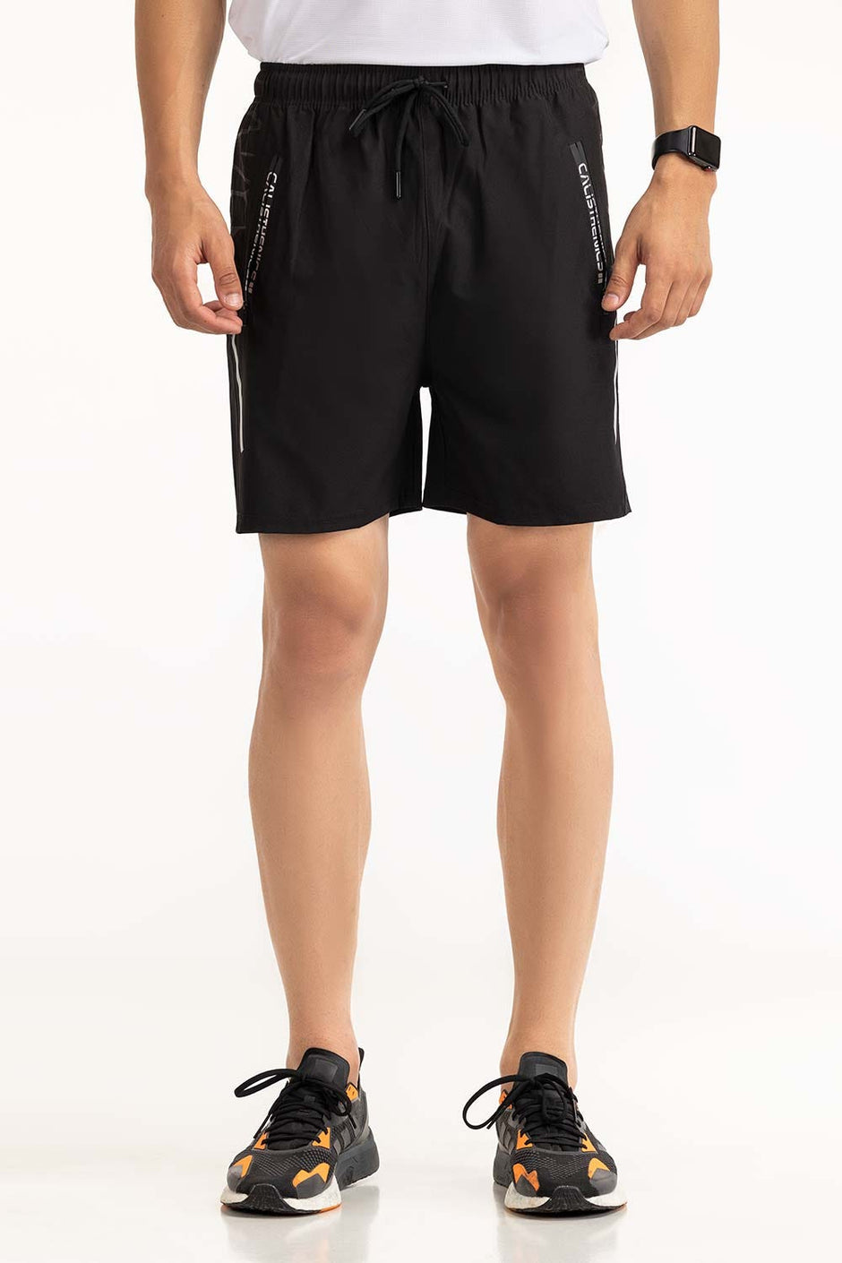 Black Basic Shorts