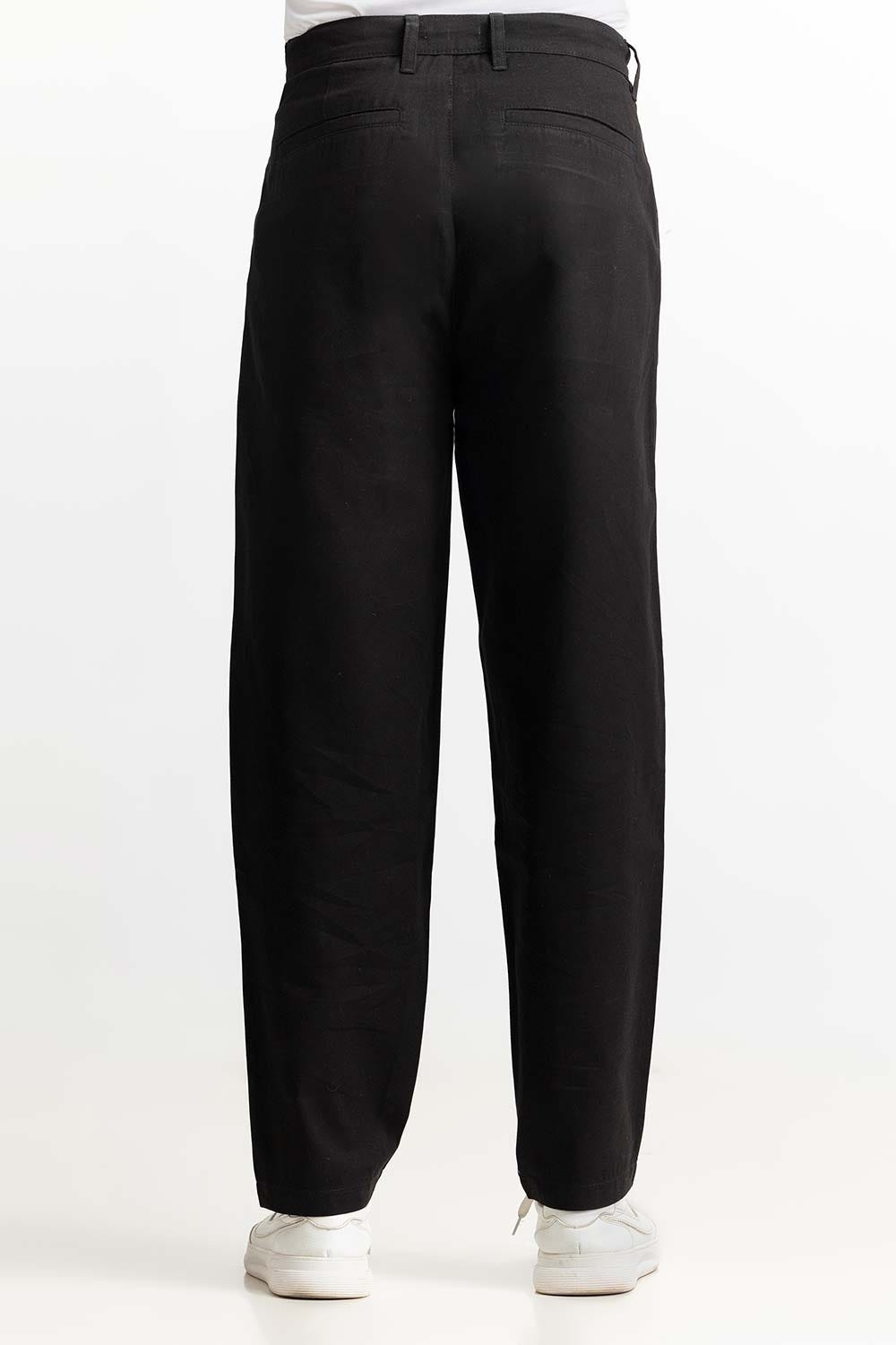 Black Basic Trouser MNTRCSS24011