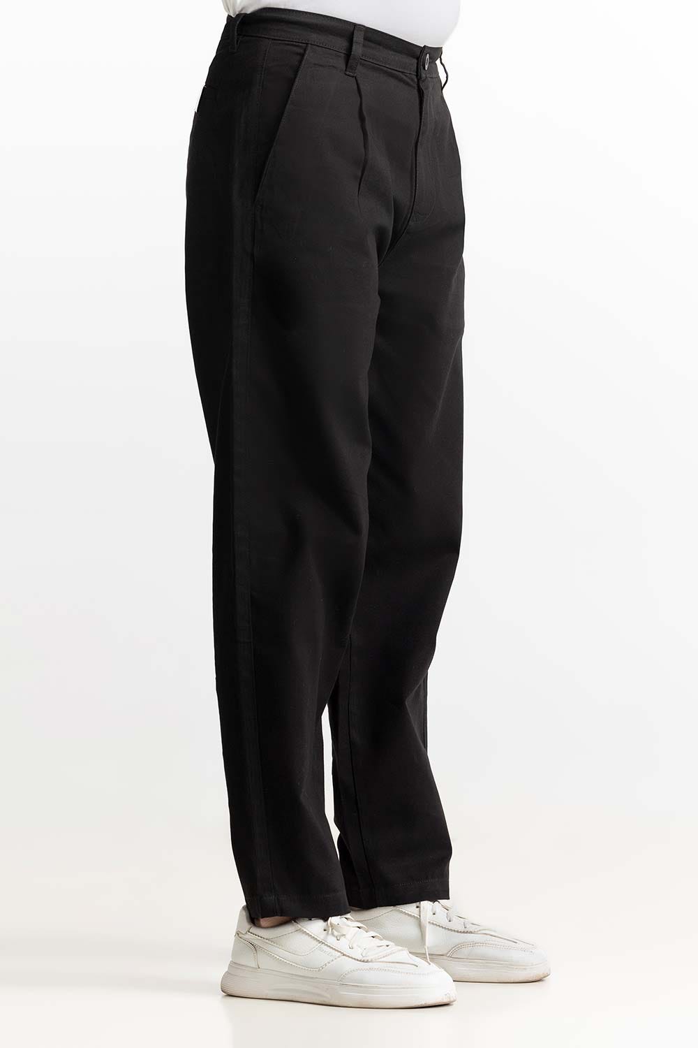 Black Basic Trouser MNTRCSS24011