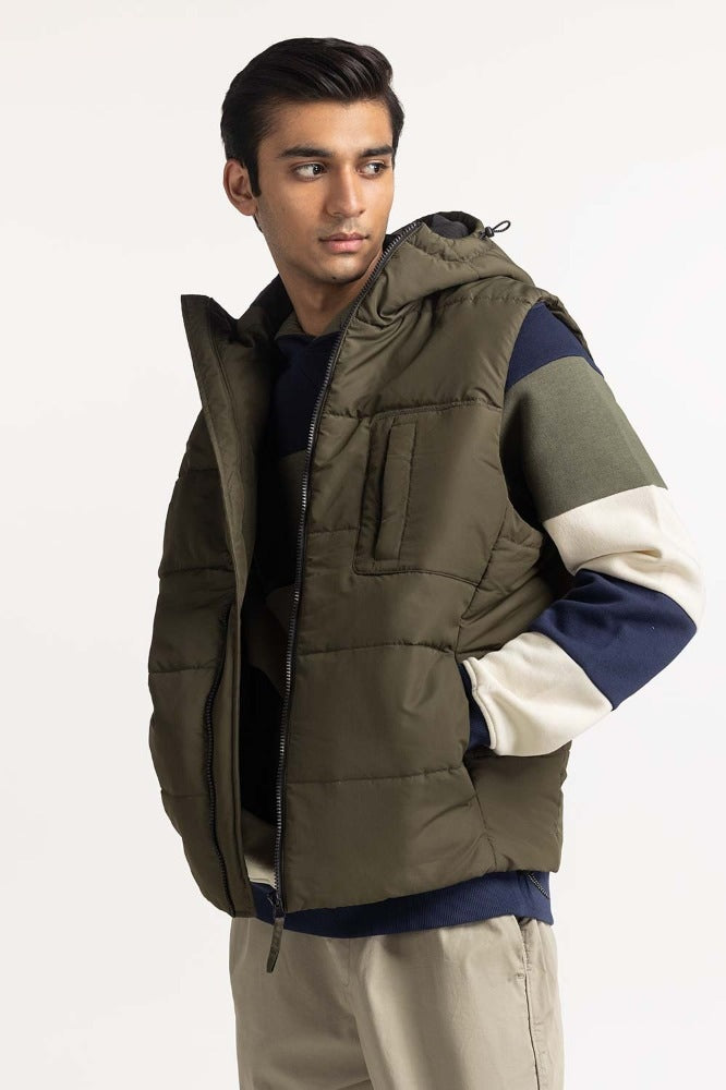 Black Basic Vest MN-JKT-WS23-010