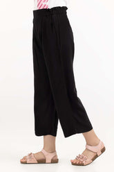 Junior Girl Black Basic Woven Bottom JGWB-2210050 A