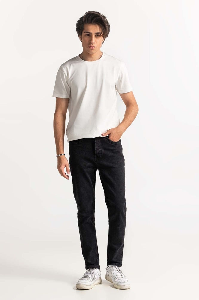 Black Denim Jeans MN-JNS- DN23-013