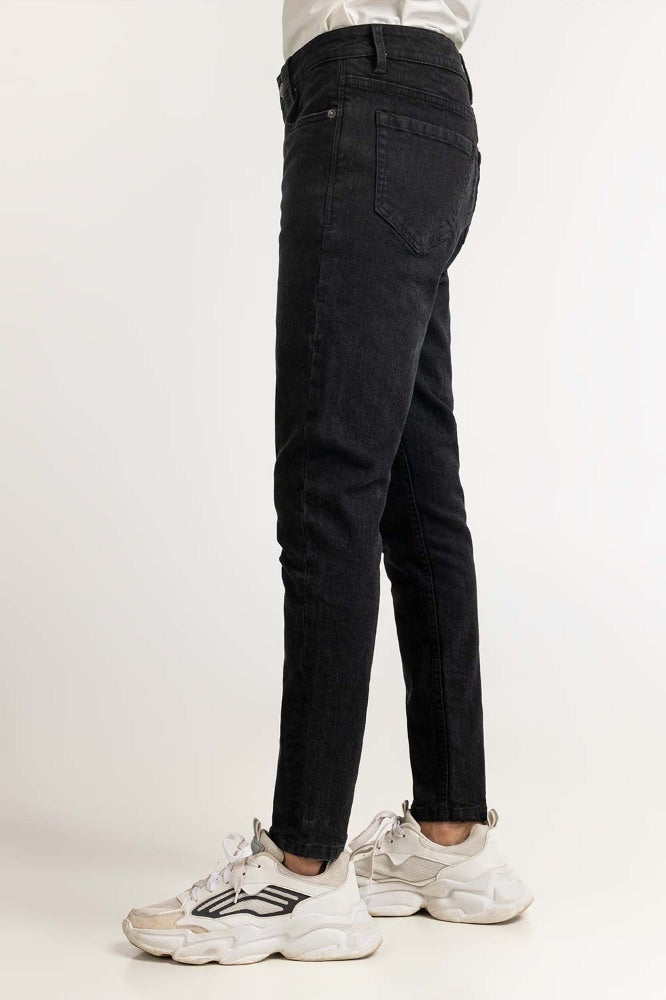 Black Denim Jeans MNJNSSS24008
