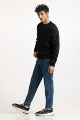 Black Fashion Sweater MN-SWT-WS23-037