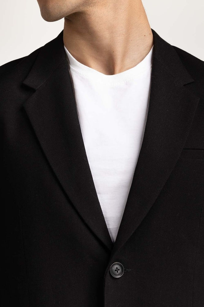 Black Formal Blazer BLAZER MN-BLZ-WS23-001