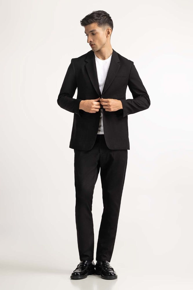 Black Formal Blazer BLAZER MN-BLZ-WS23-001