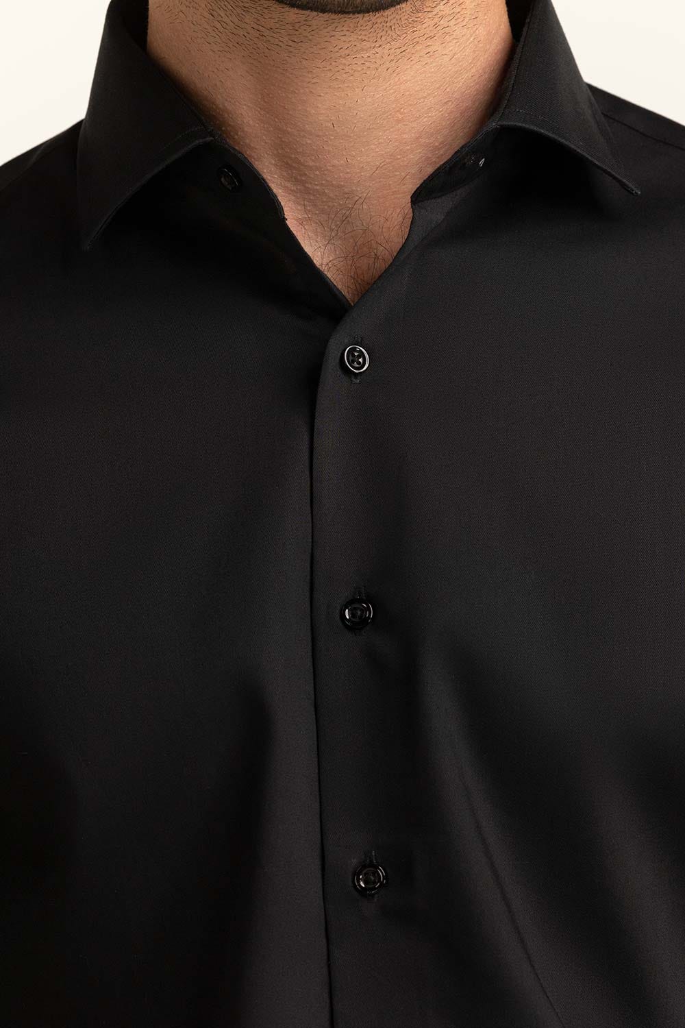 Black Formal Shirt MN-FS-PD24-123