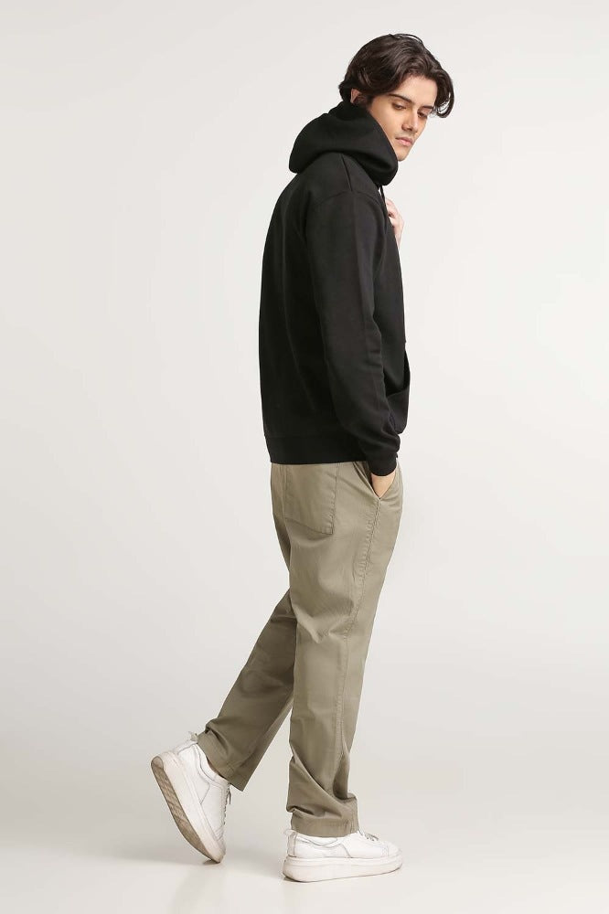 Black Pullover Hoodie MN-POH-WS23-011