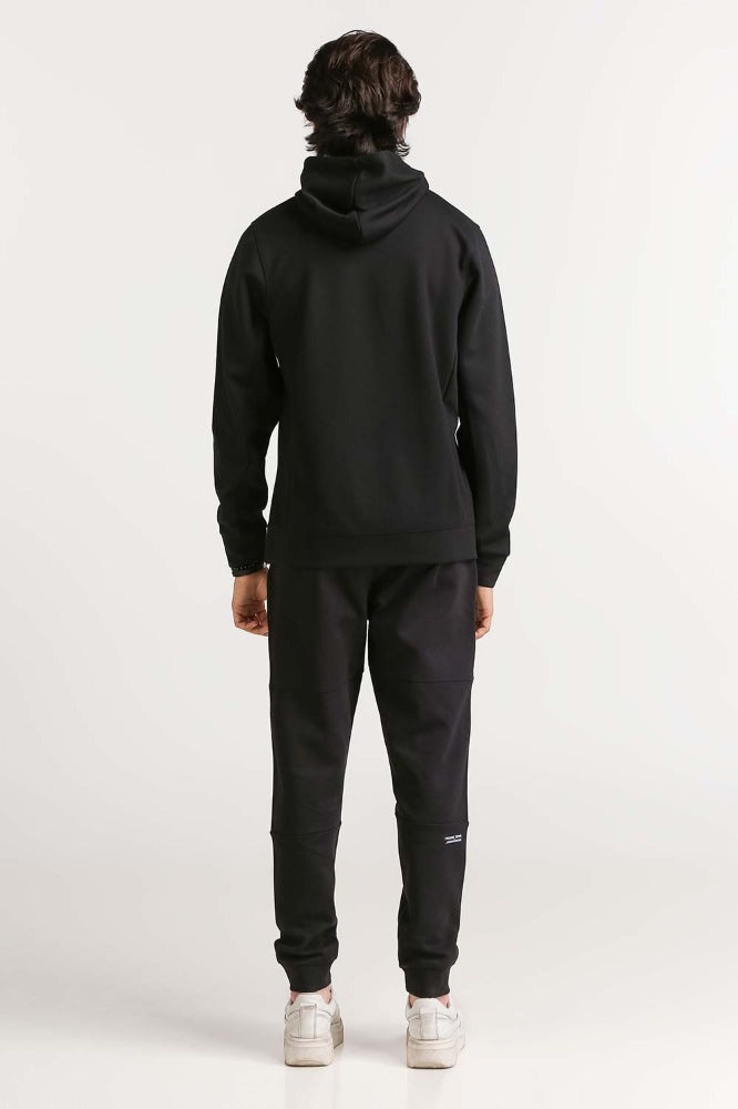 Black Pullover Hoodie MN-POH-WS23-016